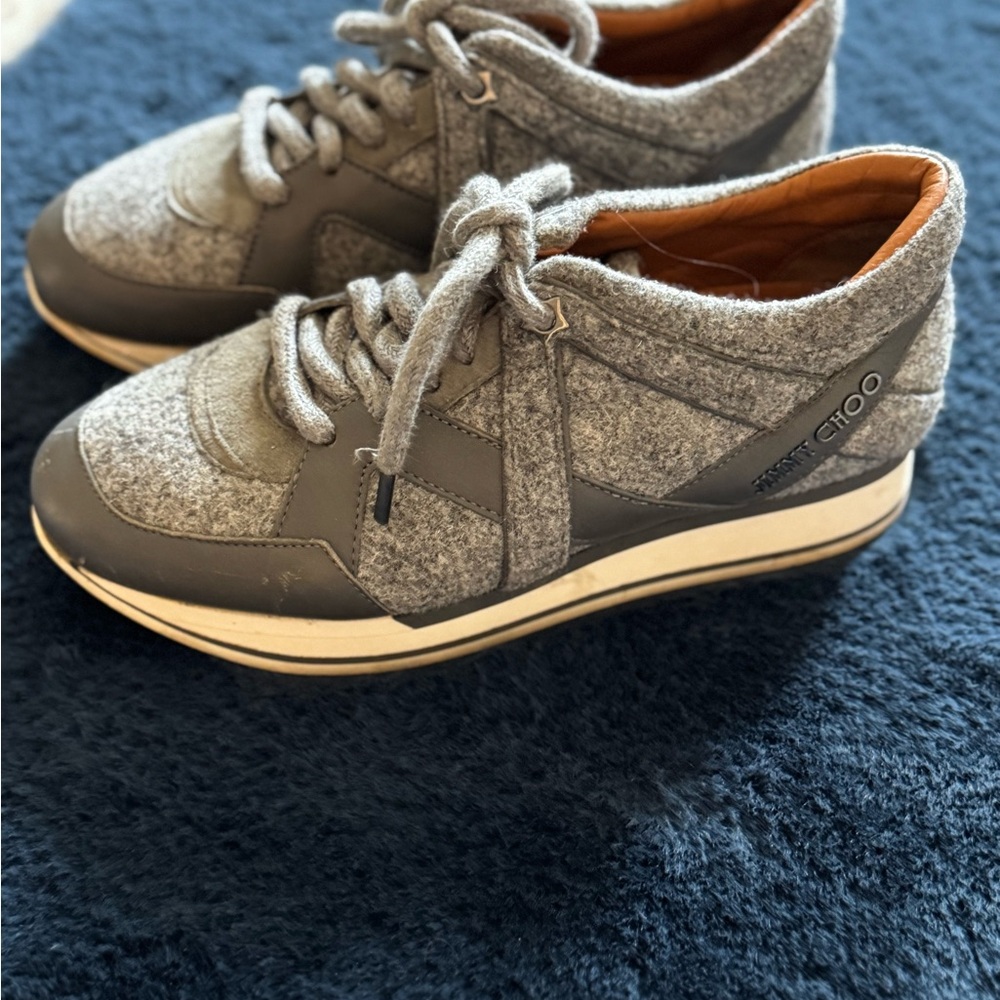Jimmy Choo Gray Sneakers